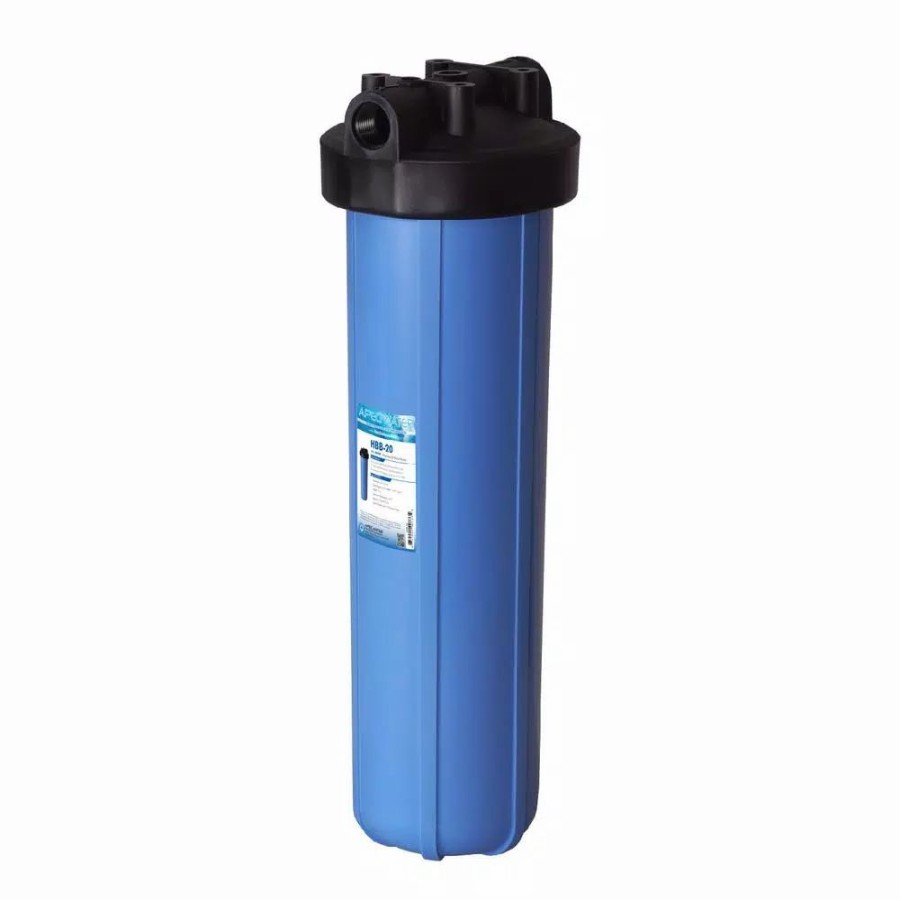 Water Filters * | Water Filter Parts Apec Water Systems 20 In. Big Blue Whole House Water Filter Housing 1 In. Inlet/Outlet