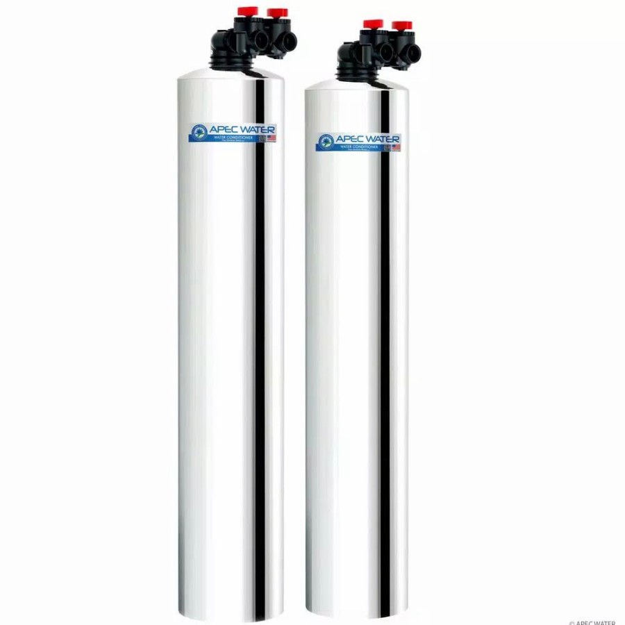 Water Filters * | Water Softeners Apec Water Systems Premium 10 Gpm Salt-Free Water Softener And Whole House Water Filtration System