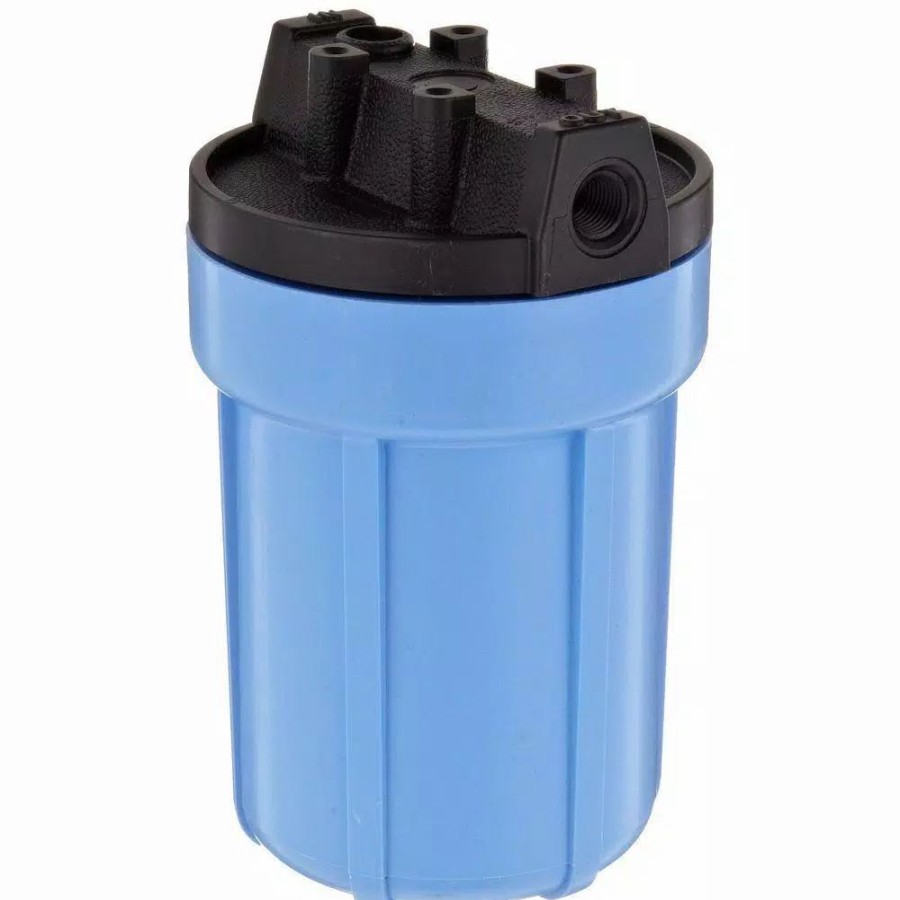 Water Filters * | Water Filter Parts Pentek 158138 1/4 In. #5 Water Filter Housing Blue/Black