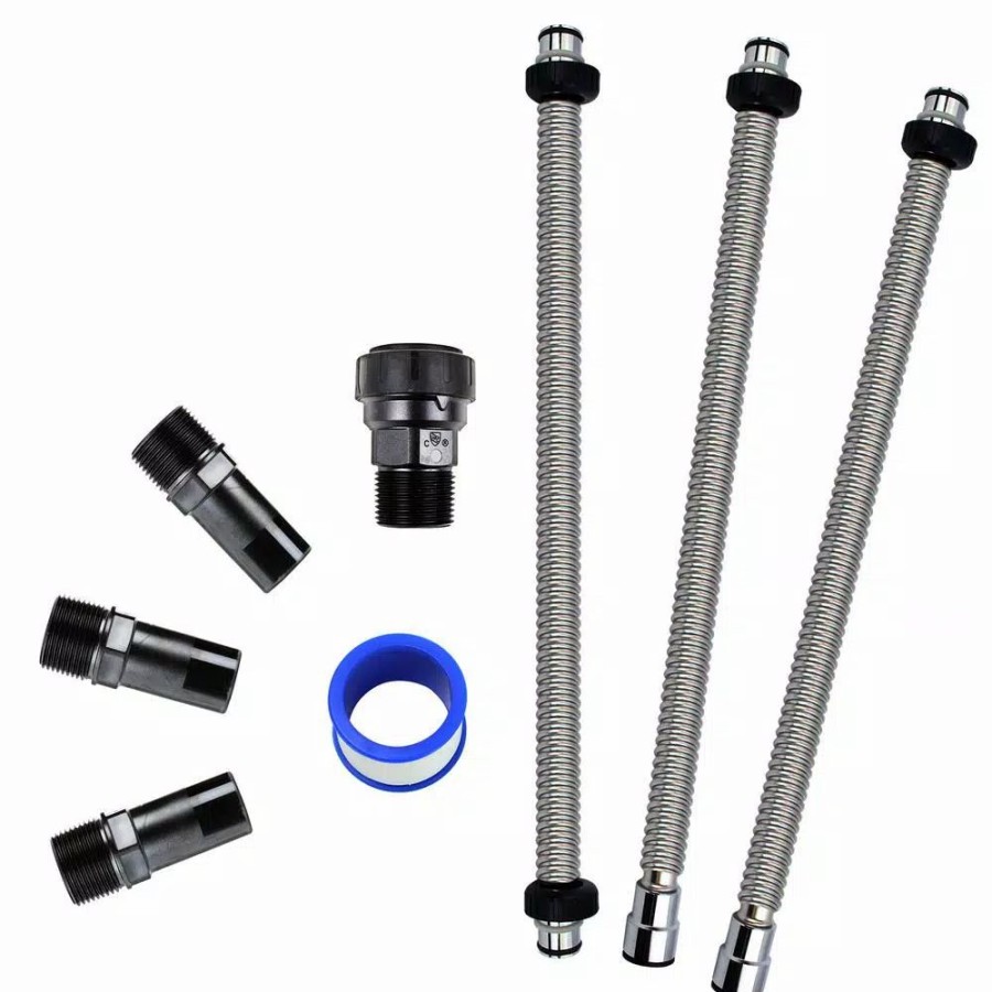 Water Filters * | Water Softeners Apec Water Systems Apec Whole House System Dual Tank Installation Kit For Water Filter And Water Softener Combo System