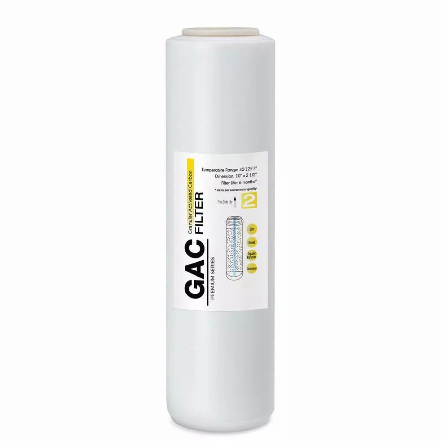 Water Filters * | Replacement Water Filters Ispring Fg15Us Premium Universal High Capacity Gac Filter Replacement Water Filter Cartridge For Reverse Osmosis Ro System