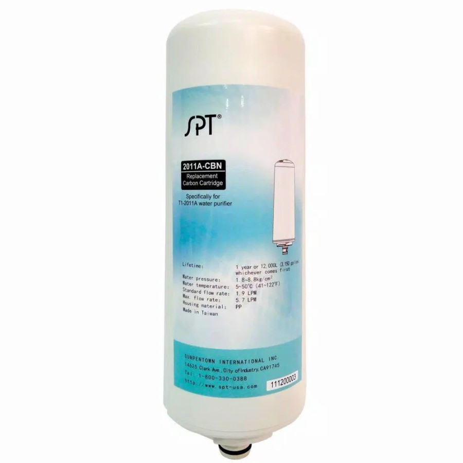Water Filters * | Replacement Water Filters Spt T1-2011A Carbon Cartridge