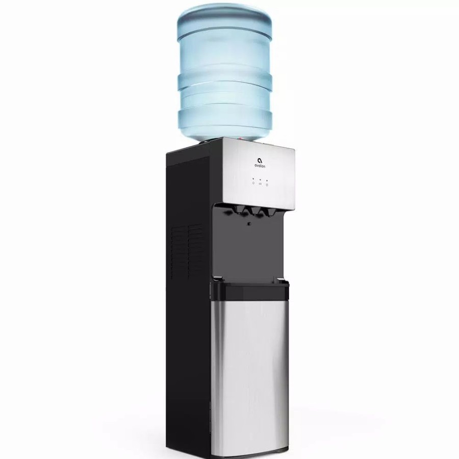 Water Filters * | Water Dispensers Avalon Top Loading Water Cooler Dispenser In Stainless Steel