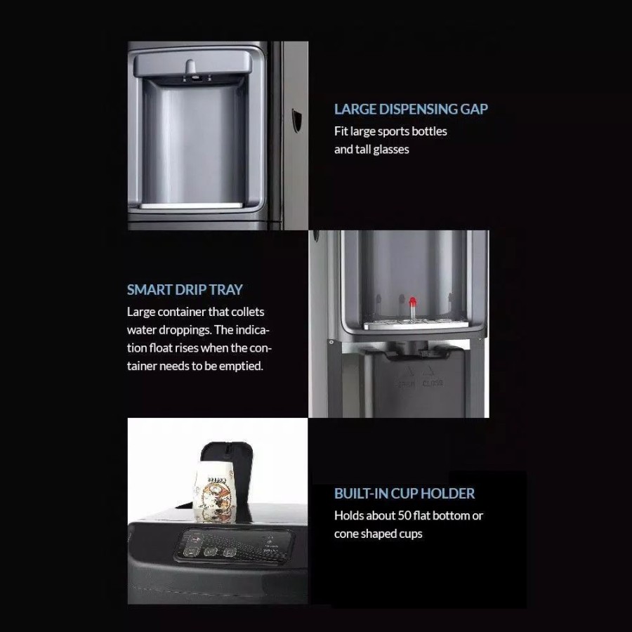 Water Filters * | Water Dispensers Global Water Bluline G5 Series Filtration Water Cooler With Nano Filter