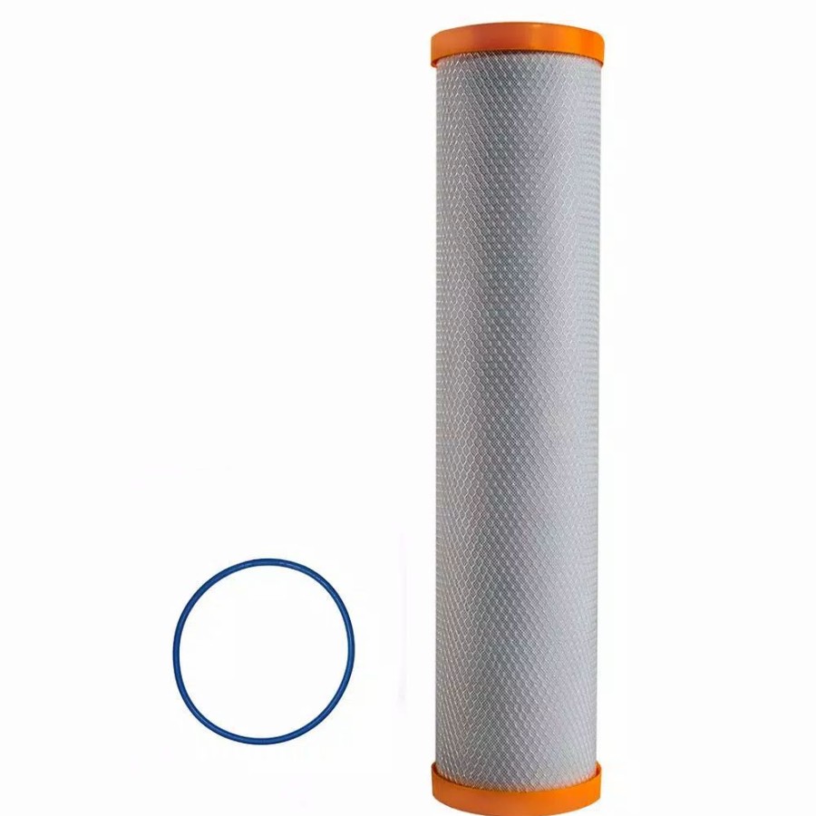 Water Filters * | Replacement Water Filters Pelican Water Replacement 20 In. Carbon Block Filter And O-Ring