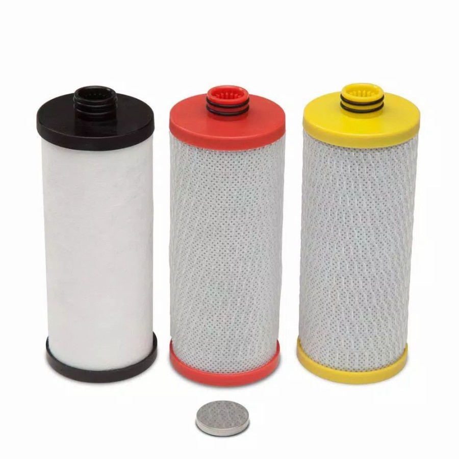 Water Filters * | Replacement Water Filters Aquasana 3-Stage Under Counter Filter Replacement Cartridges