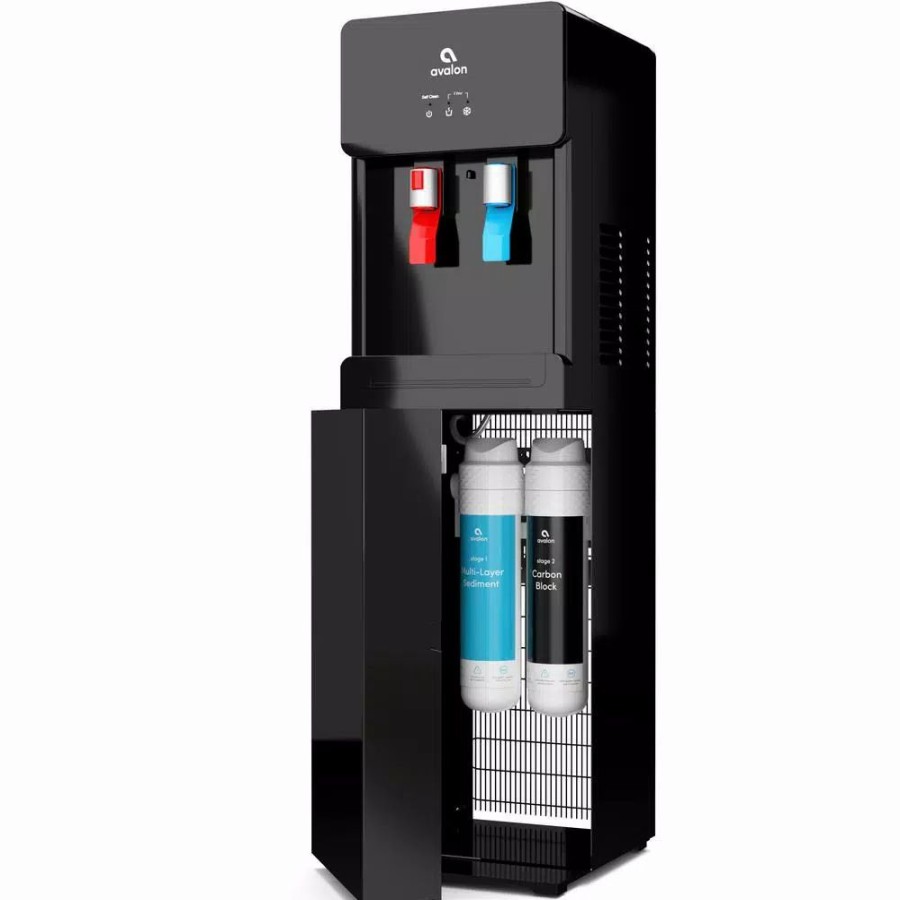 Water Filters * | Water Dispensers Avalon Self-Cleaning Touchless Bottle-Less Water Cooler Dispenser With Hot/Cold Water, Child Lock, Nsf/Ul/Energy Star, Black