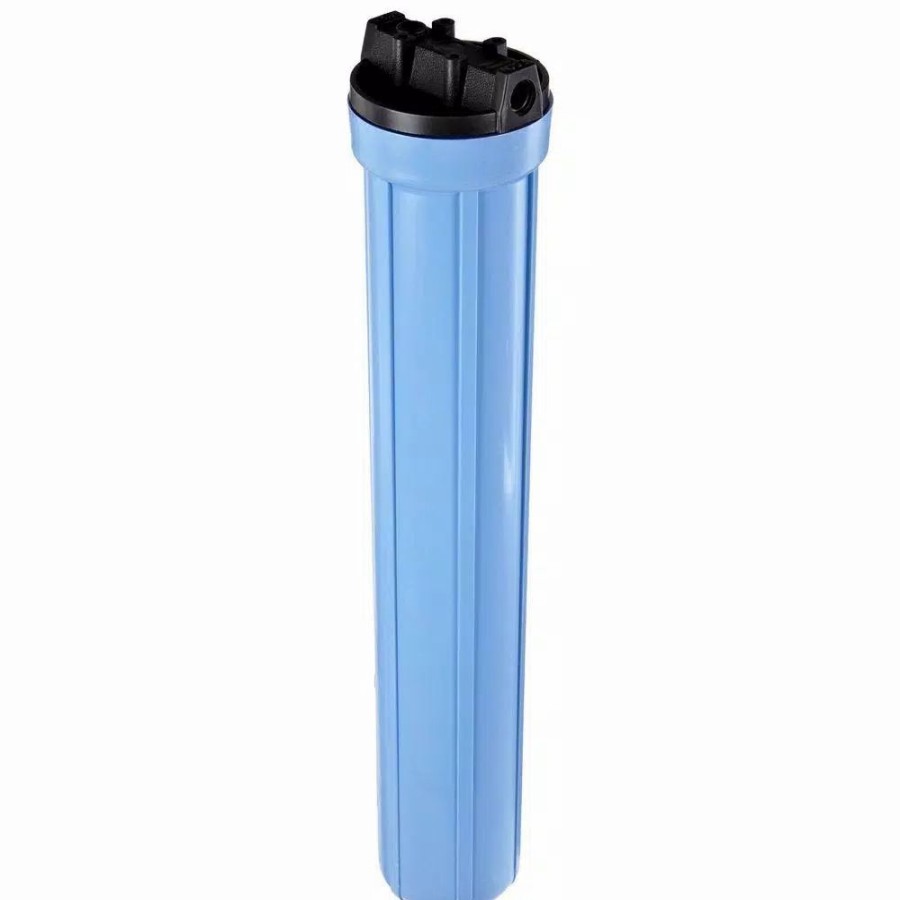Water Filters * | Water Filter Parts Pentek 158129 3/8 In. X 20 In. Slim Line Blue Filter Housing