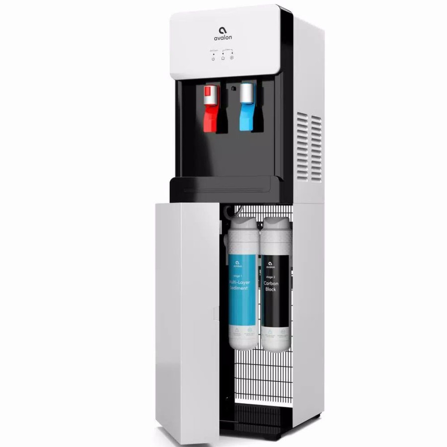Water Filters * | Water Dispensers Avalon Self-Cleaning Touchless Bottle-Less Water Cooler Dispenser With Hot/Cold Water, Child Lock, Nsf/Ul/Energy Star, White