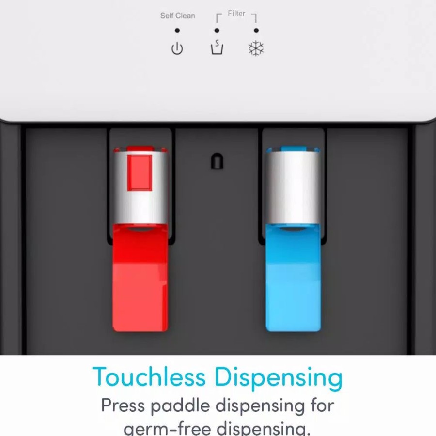 Water Filters * | Water Dispensers Avalon Self-Cleaning Touchless Bottle-Less Water Cooler Dispenser With Hot/Cold Water, Child Lock, Nsf/Ul/Energy Star, White