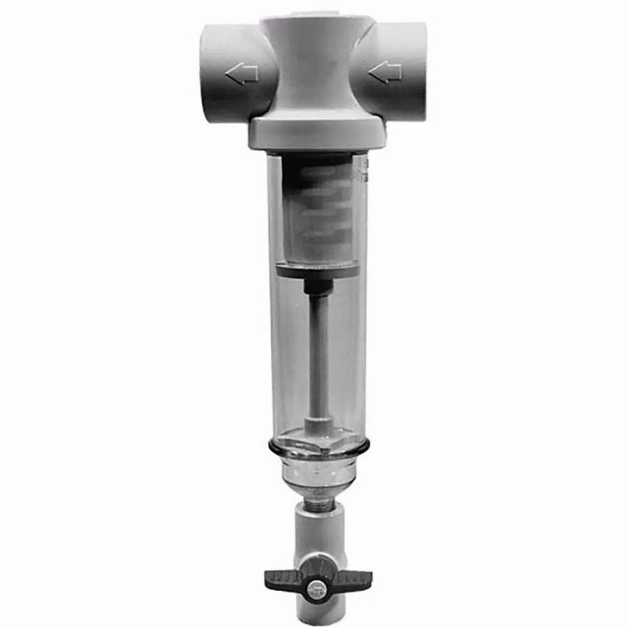 Water Filters * | Water Filter Parts Rusco Stainless Steel Screened Sediment Trapper System