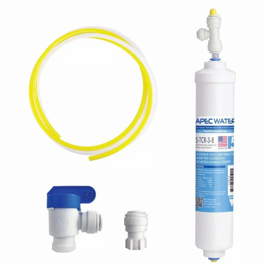 Water Filters * | Replacement Water Filters Apec Water Systems 3/8 In. Output Quicker Dispense Upgrade Kit For Under Sink Reverse Osmosis Water Filtration System