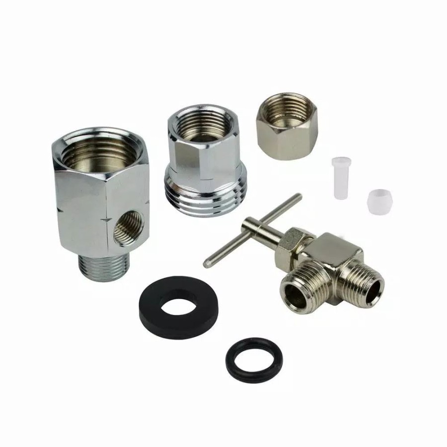 Water Filters * | Water Filter Parts Apec Water Systems Standard Feed Water Adapter For 1/2 In. And 3/8 In. Pipes Use With Reverse Osmosis Water Filter System