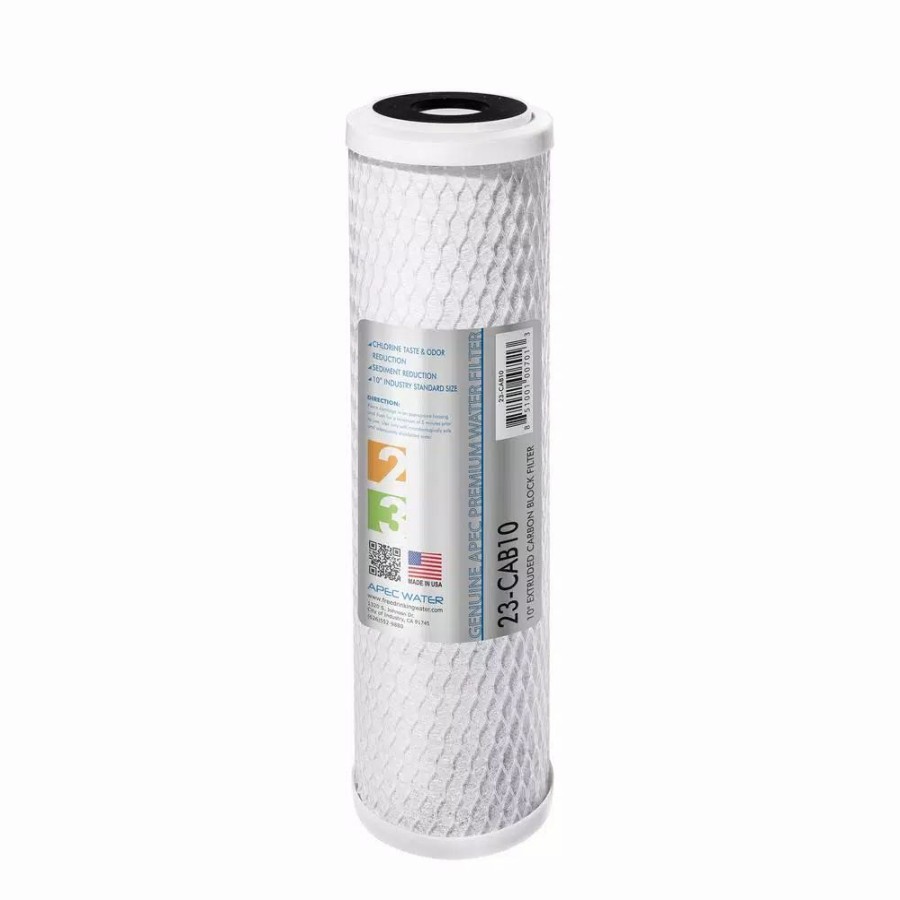 Water Filters * | Replacement Water Filters Apec Water Systems Ultimate 10 In. Carbon Replacement Filter