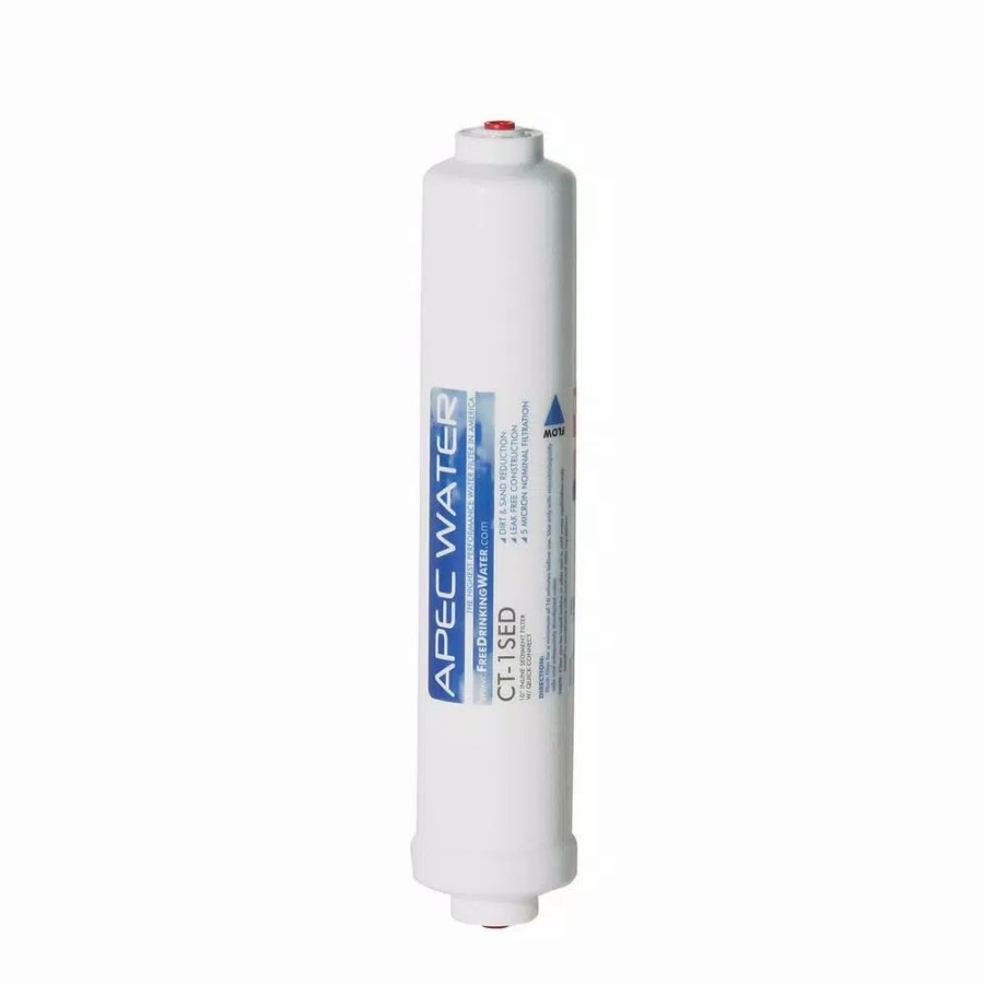 Water Filters * | Replacement Water Filters Apec Water Systems Ultimate Stage 1, 10 In. High Capacity Sediment Replacement Filter With 1/4 In. Quick Connect