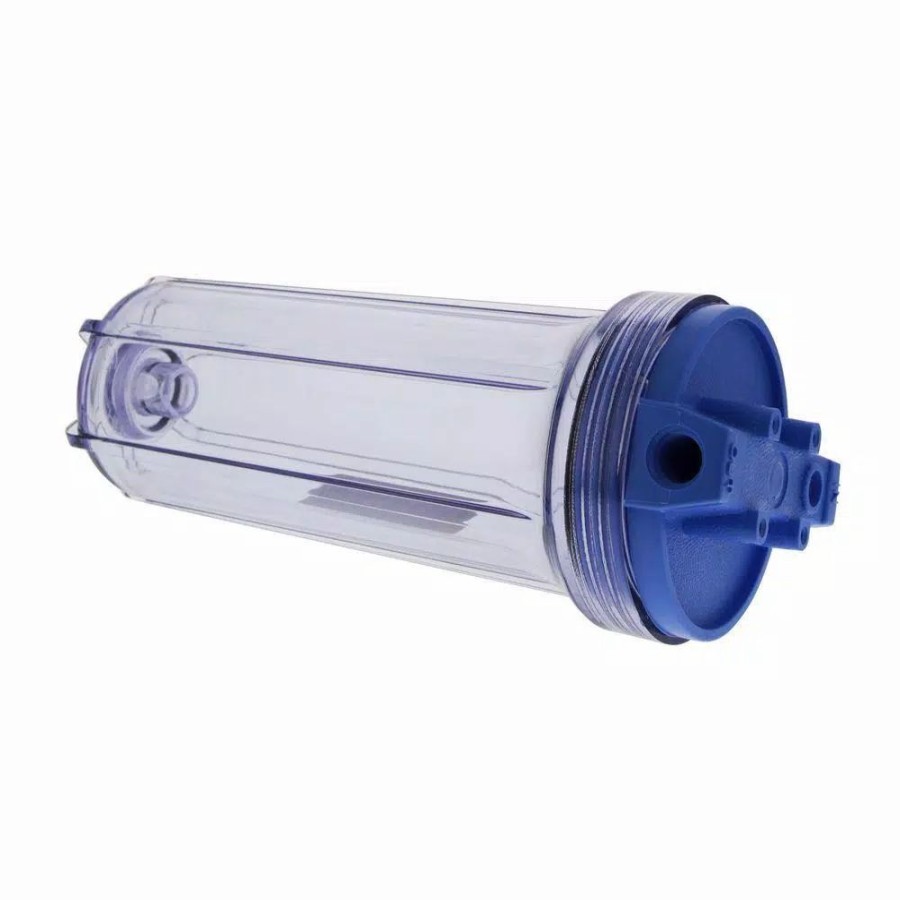 Water Filters * | Water Filter Parts Pentek 158008 3/8 In. Npt Slim Line 10 In. Clear Housing