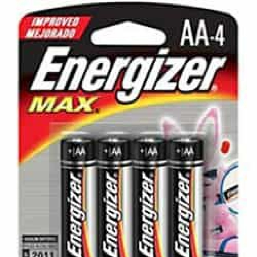 Assorted Accessories * | Assorted Accessories Energizer Max Battery Double A 4 Pack