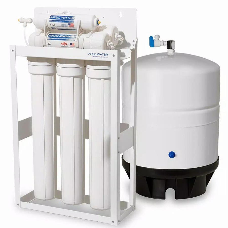 Water Filters * | Water Filtration Systems Apec Water Systems Ultimate Indoor Reverse Osmosis 180 Gpd Commercial-Grade Drinking Water Filtration System