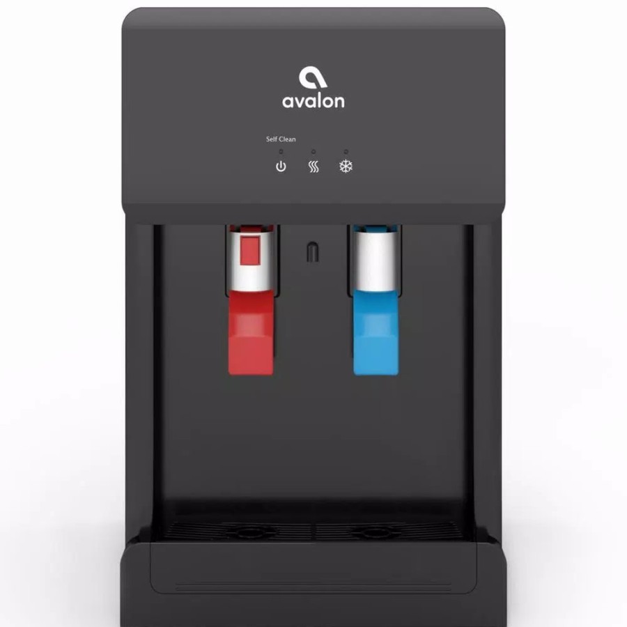 Water Filters * | Water Dispensers Avalon Countertop Self Cleaning Touchless Bottle Less Water Cooler Dispenser, Hot/Cold Water, Nsf/Ul/Energy Star, Black