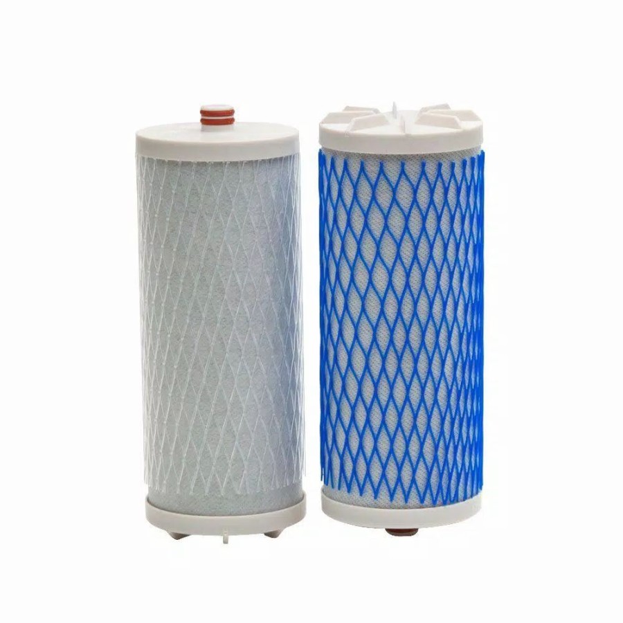 Water Filters * | Replacement Water Filters Aquasana Dual Set Counter Top Water Filter Replacement Cartridges