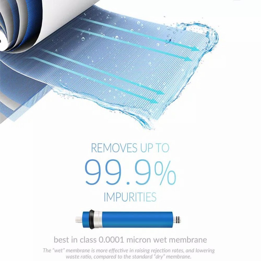 Water Filters * | Replacement Water Filters Ispring Reverse Osmosis Membrane Replacement Cartridge