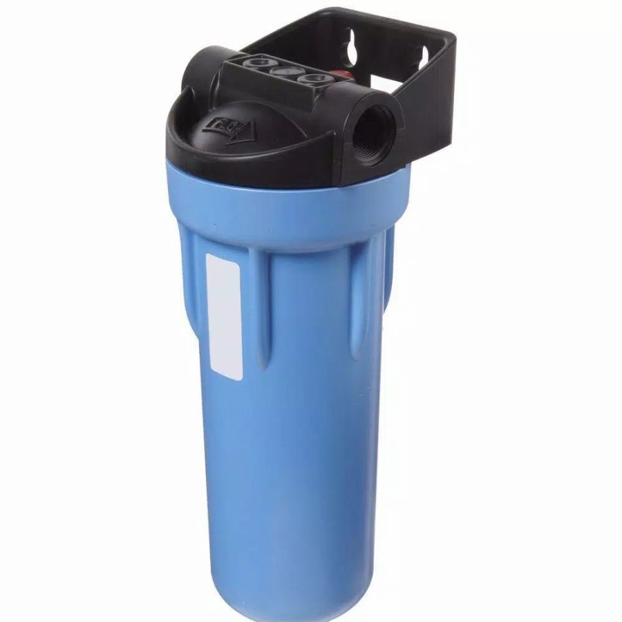 Water Filters * | Water Filter Parts Pentek 150574 3/4 In. Inlet/Outlet 3G Blue Filter Housing For Standard Filters