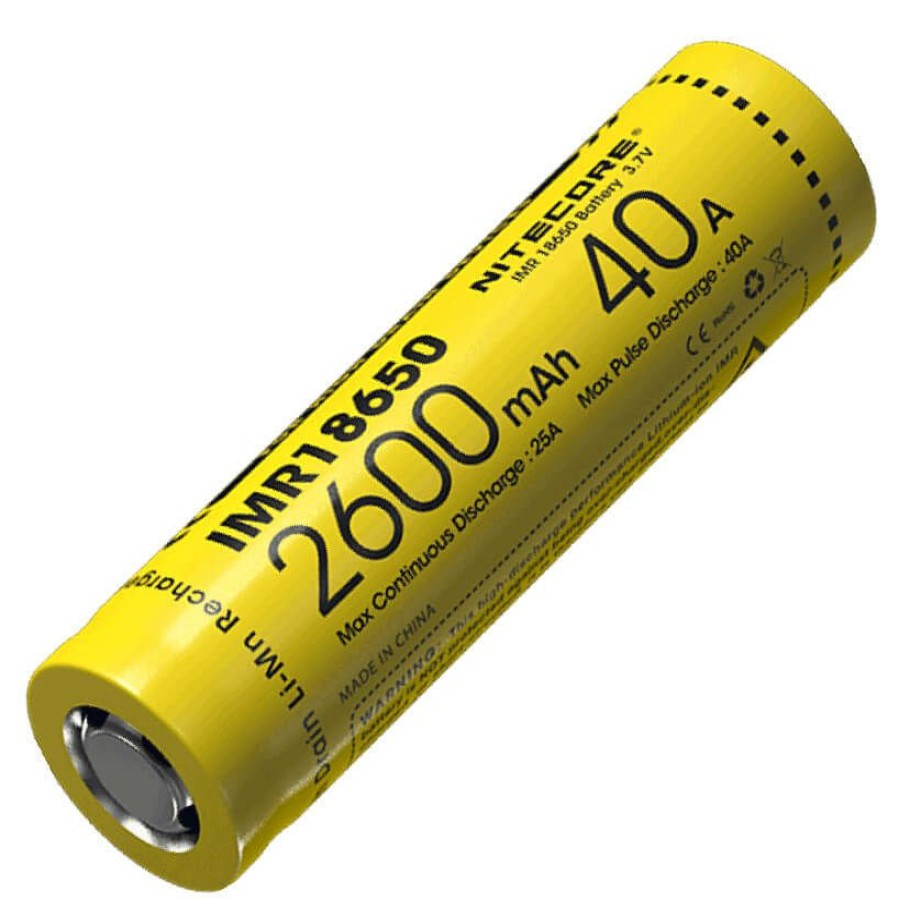 Imr Flat Top * | Nitecore Imr18650 Twin Pack