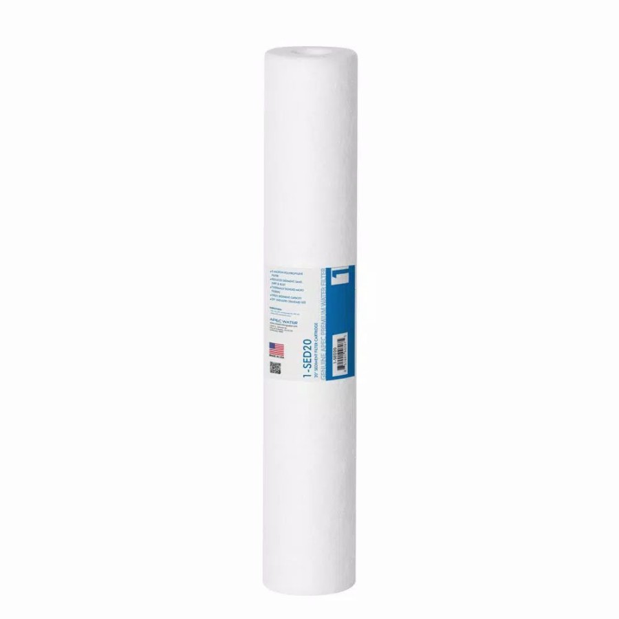 Water Filters * | Replacement Water Filters Apec Water Systems Commercial Grade 20 In. X 2.5 In., 5 Micron High Capacity Sediment Pre-Filter